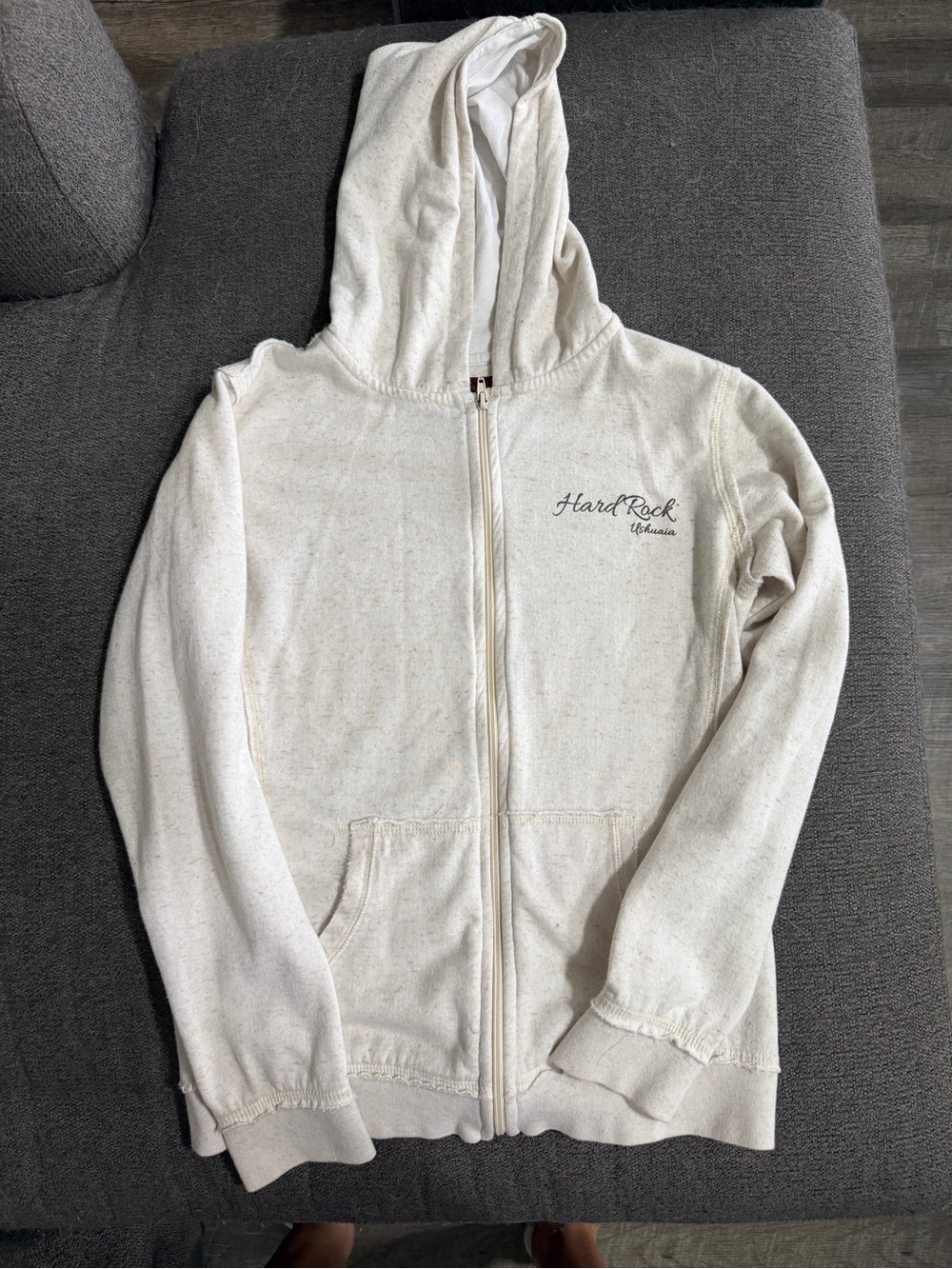 Hard Rock Cafe Zip-Up Hoodie - Ushuaia, Argentina